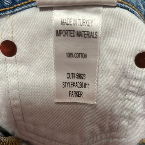 Agolde Parker Denim Shorts - Picture 4 of 4